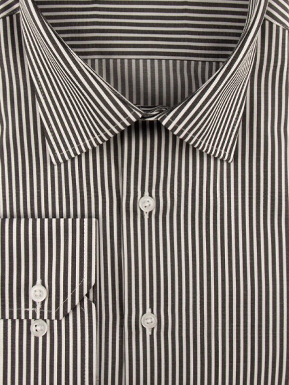 پیراهن مردانه راه راه آستین بلند ال سی من 020