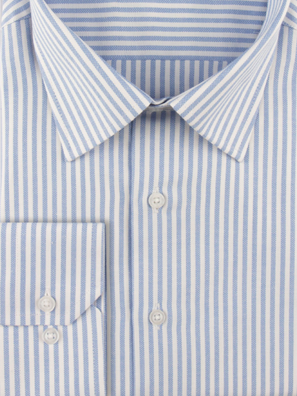 پیراهن مردانه راه راه آستین بلند ال سی من 021