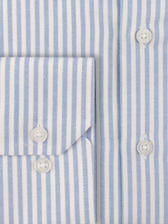 پیراهن مردانه راه راه آستین بلند ال سی من 021