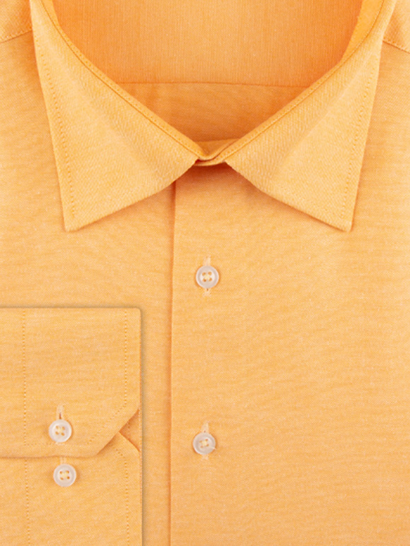 پیراهن نارنجی جودون آستین بلند ال سی من 