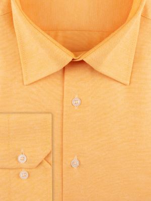 پیراهن نارنجی جودون آستین بلند ال سی من 