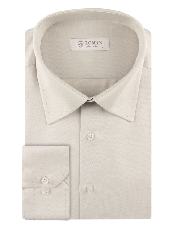 پیراهن طوسی جودون آستین بلند ال سی من 