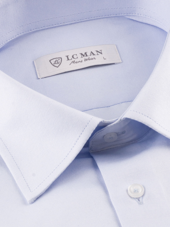 پیراهن آبی روشن جودن آستین بلند ال سی من 4