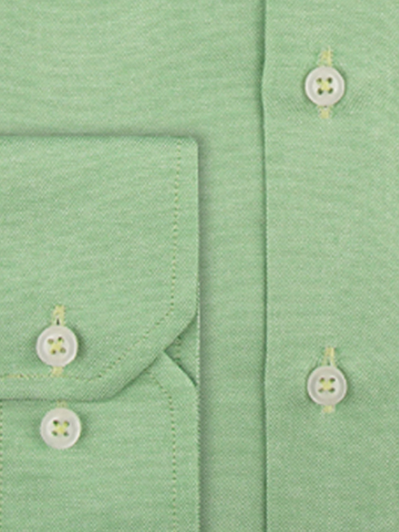 پیراهن مردانه سبز روشن آستین بلند ال سی من 2