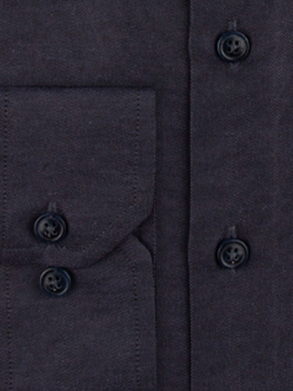 پیراهن مردانه سرمه ایی آستین بلند ال سی من 022