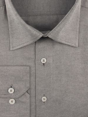 پیراهن مردانه طوسی آستین بلند ال سی من 022