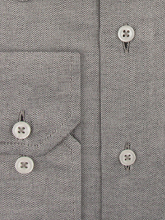 پیراهن مردانه طوسی آستین بلند ال سی من 022