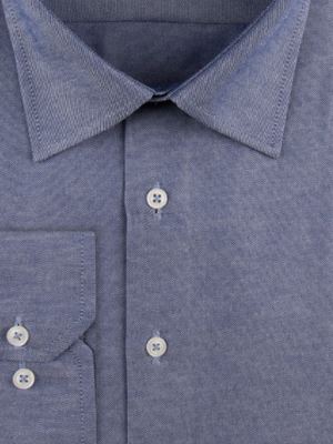 پیراهن سرمه ای ساده آستین بلند ال سی من 2