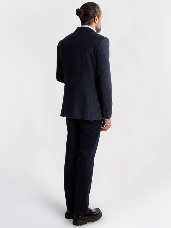 کت تک مردانه چهارخانه ال سی من024