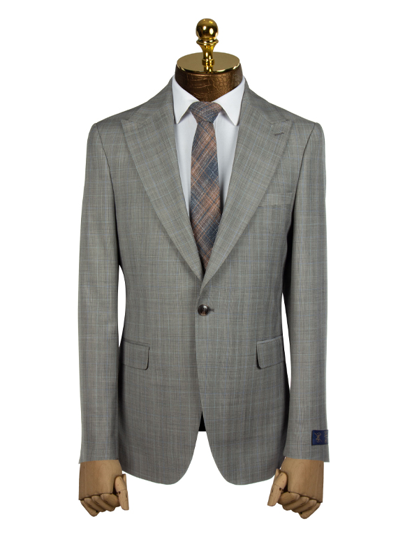 کت تک طوسی چهارخانه ال سی من 