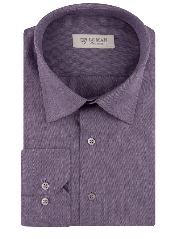 پیراهن مردانه کج راه آستین بلند ال سی من 032