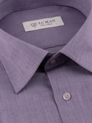 پیراهن مردانه کج راه آستین بلند ال سی من 032