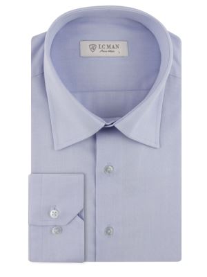 پیراهن مردانه کج راه آستین بلند ال سی من 032