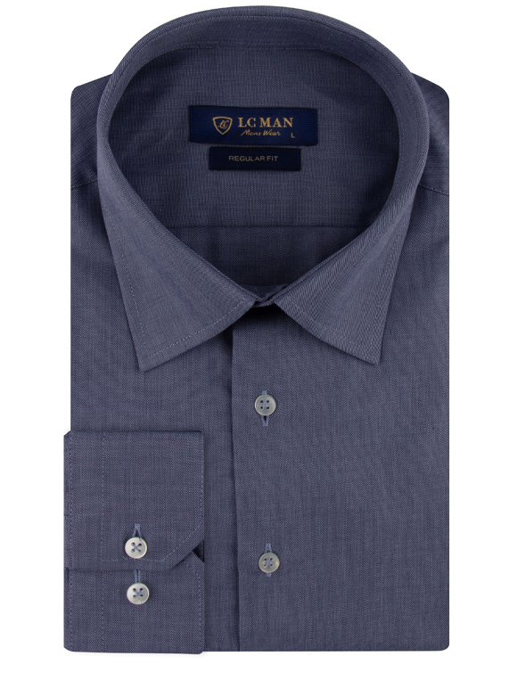 پیراهن مردانه کج راه آستین بلند ال سی من 032