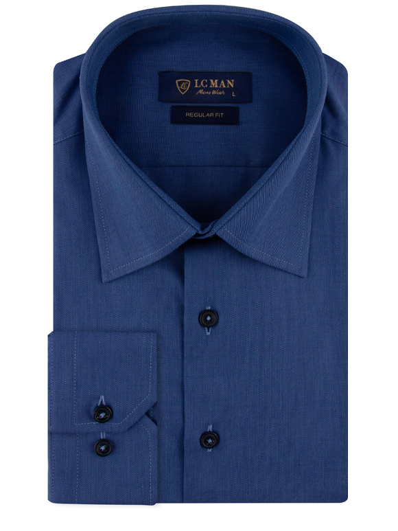 پیراهن مردانه کج راه آستین بلند ال سی من 032