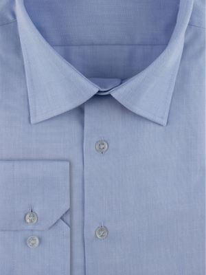 پیراهن مردانه آبی آستین بلند ال سی من 032