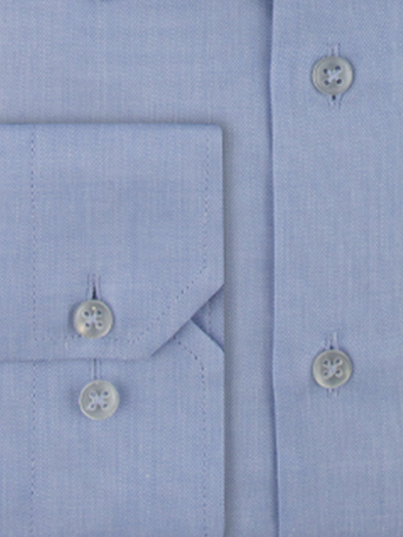 پیراهن مردانه آبی آستین بلند ال سی من 032