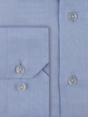 پیراهن مردانه آبی آستین بلند ال سی من 032