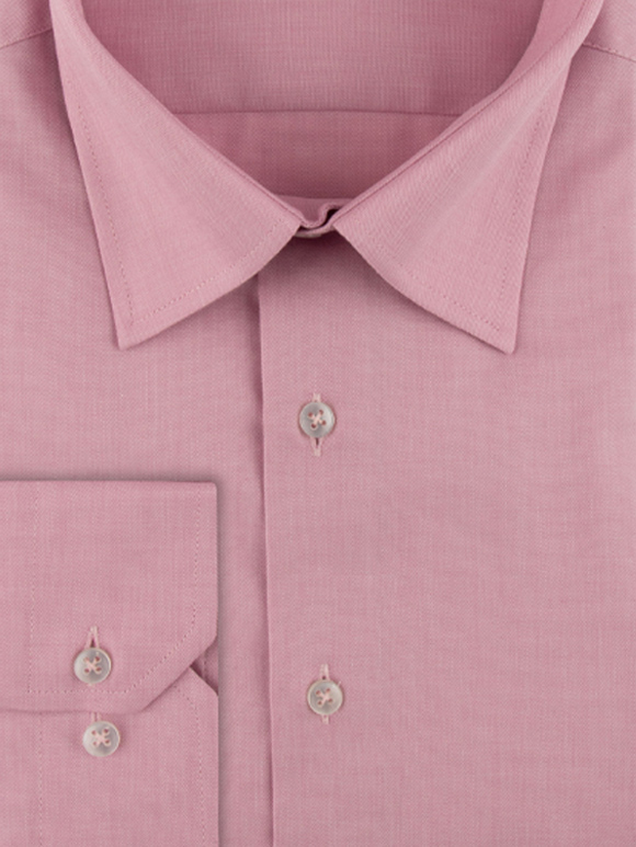 پیراهن مردانه صورتی آستین بلند ال سی من 032