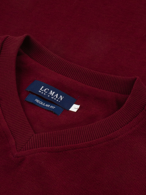 پلیور مردانه یقه هفت ال سی من 052