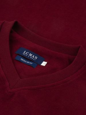 پلیور مردانه یقه هفت ال سی من 052