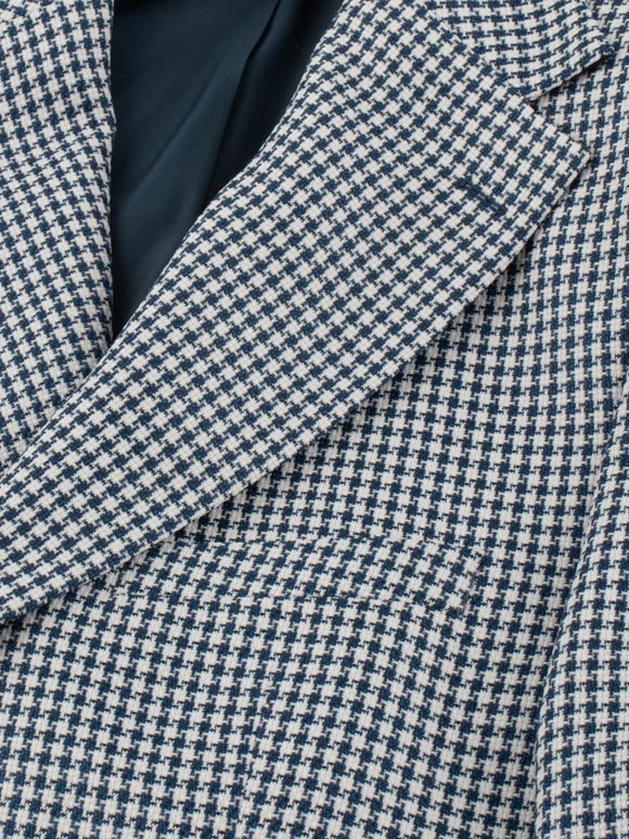 کت تک  مردانه چهارخانه ریز ال سی من 067