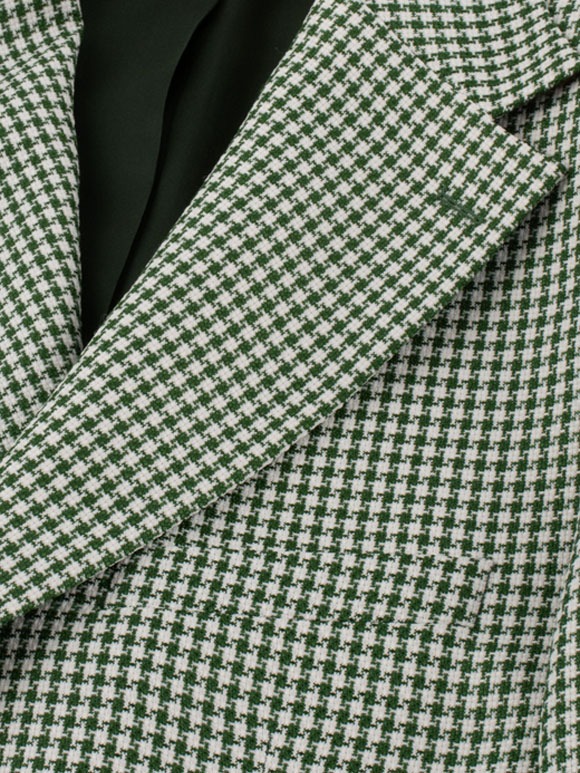 کت تک مردانه چهارخانه ریز ال سی من  067