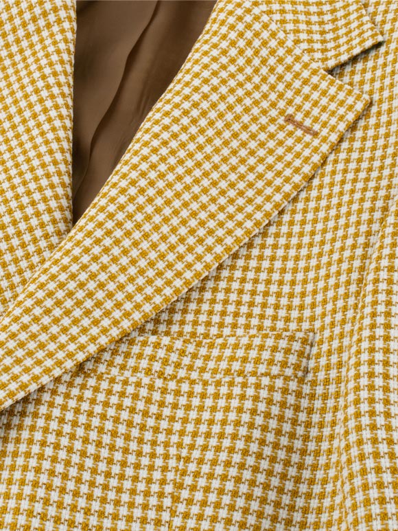 کت تک مردانه چهارخانه ریز ال سی من  067