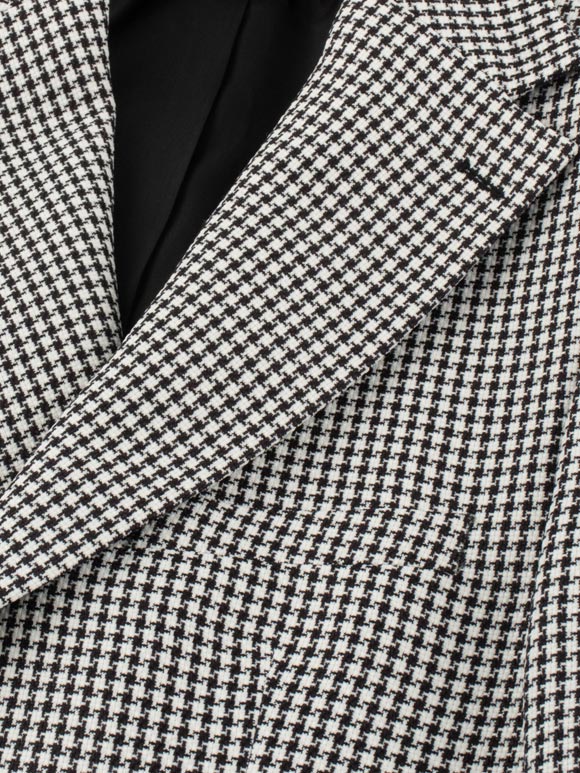 کت تک مردانه چهارخانه ریز ال سی من  067