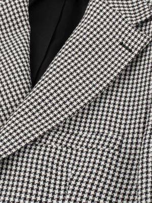 کت تک مردانه چهارخانه ریز ال سی من  067