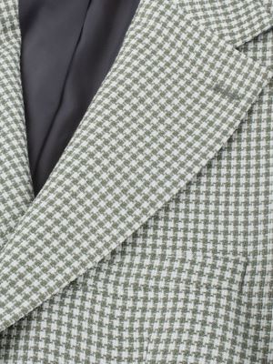 کت تک مردانه چهارخانه ریز ال سی من 067