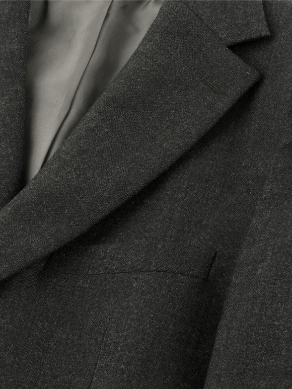 کت تک مردانه طوسی ال سی من 047