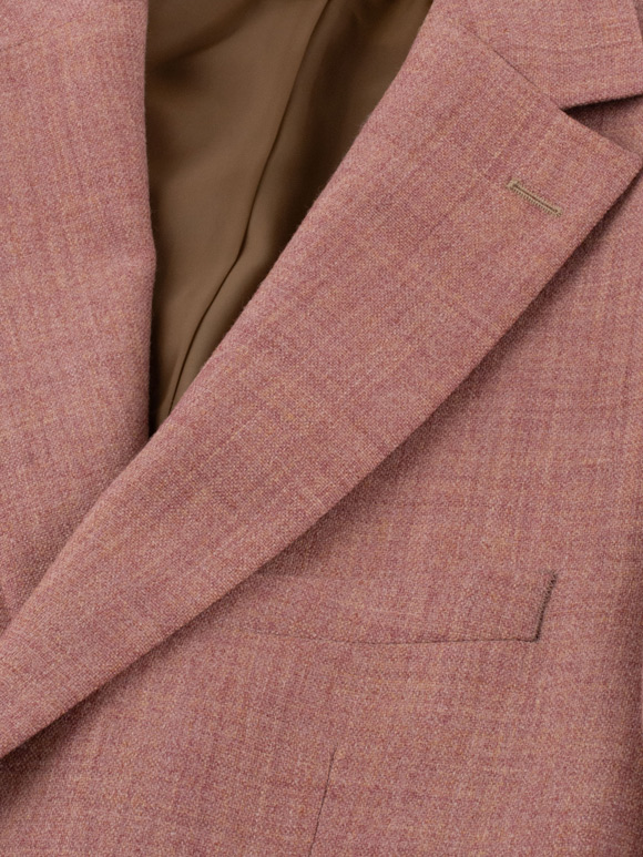 کت تک مردانه صورتی ال سی من 047