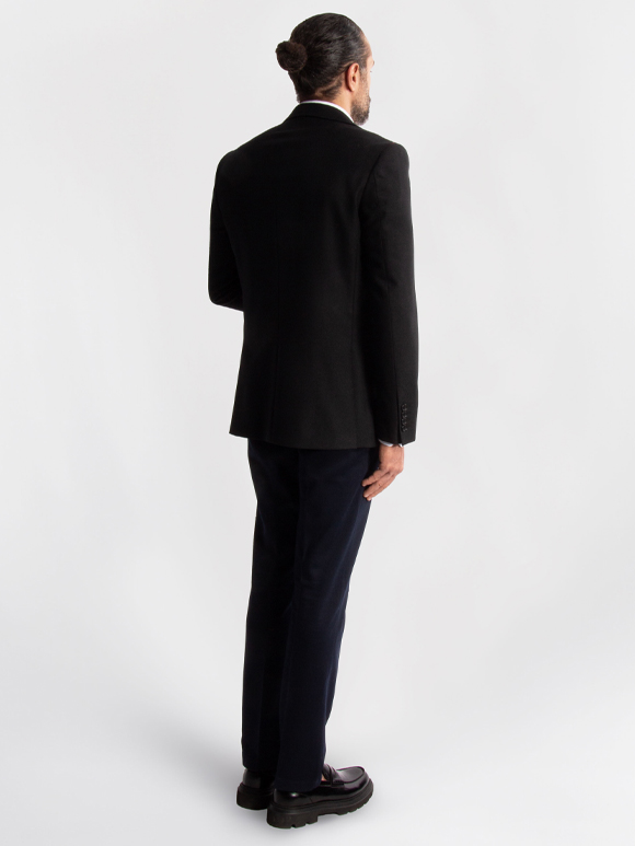 کت تک مردانه مشکی ال سی من  022