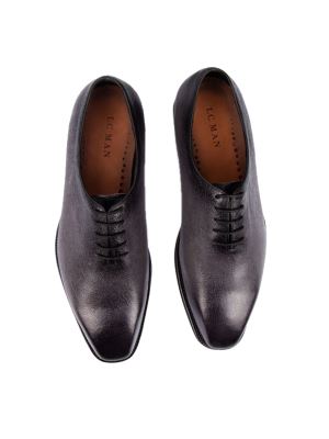 کفش چرم بندار ساده ال سی من