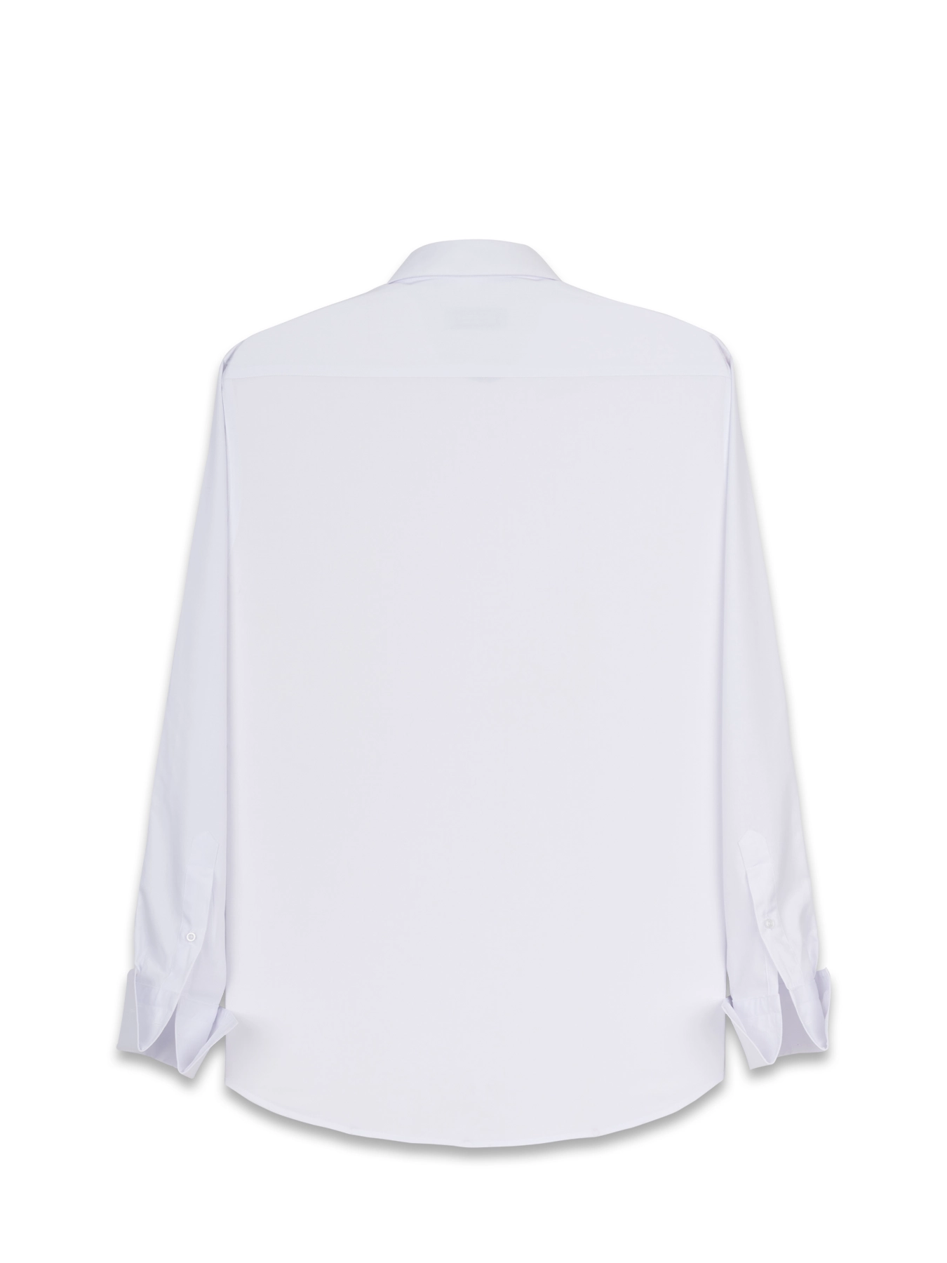 پیراهن آستین بلند سفید ساده ال سی من 51