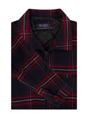 شکت تمام زیپ سرمه ای ال سی من 