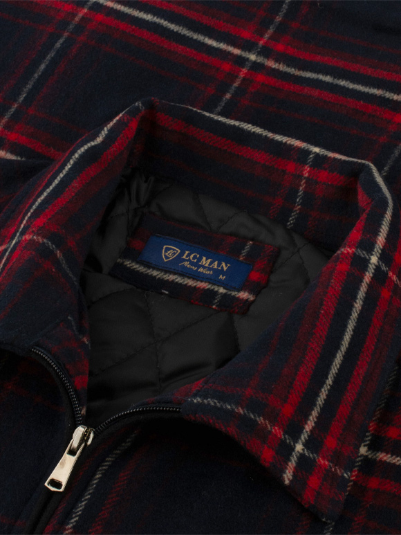 شکت تمام زیپ سرمه ای ال سی من 