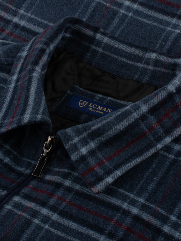 شکت تمام زیپ آبی ال سی من 