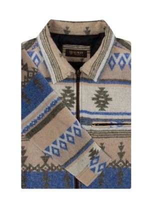 شکت تمام زیپ مردانه ال سی من 097