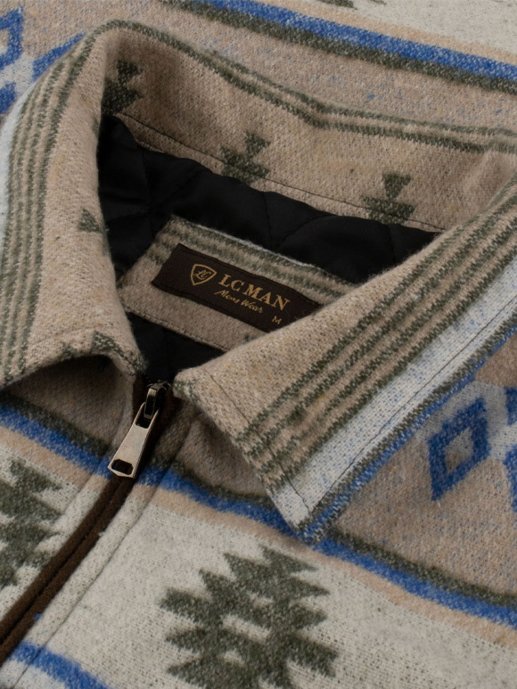 شکت تمام زیپ مردانه ال سی من 097