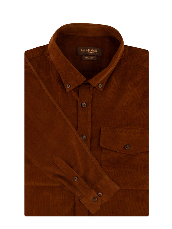 پیراهن  مردانه آستین بلند ال سی من 055