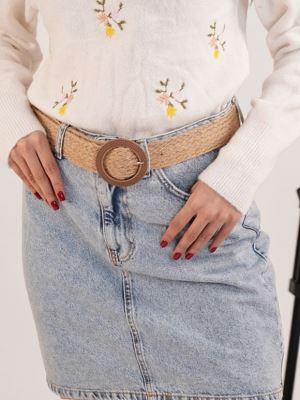 دامن جین کوتاه زنانه روما-E0005