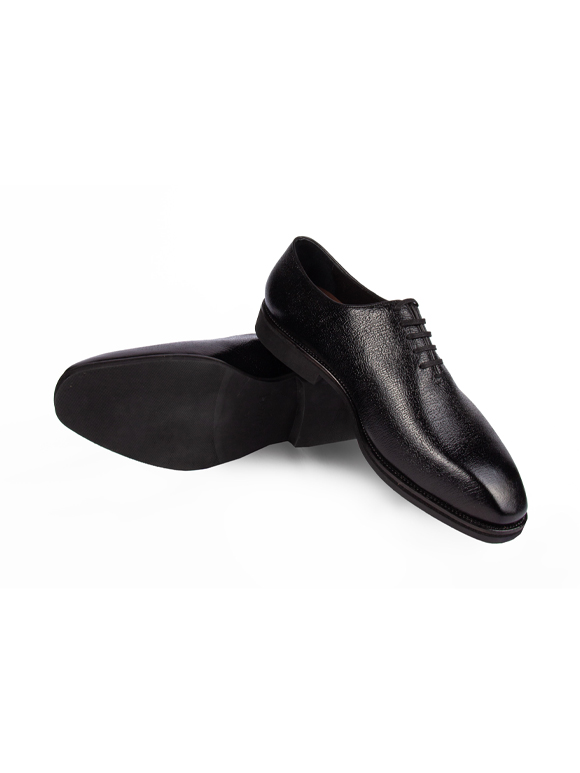 کفش مردانه چرم بند دارزیره پلاستیک  150