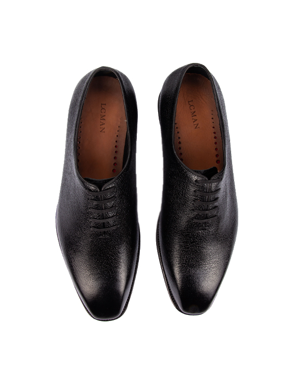 کفش مردانه چرم بند دارزیره پلاستیک  150