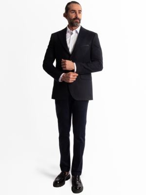 کت تک مردانه راه راه ال سی من 091