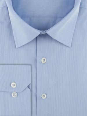 پیراهن مردانه آستین بلند آبی ال سی من 056