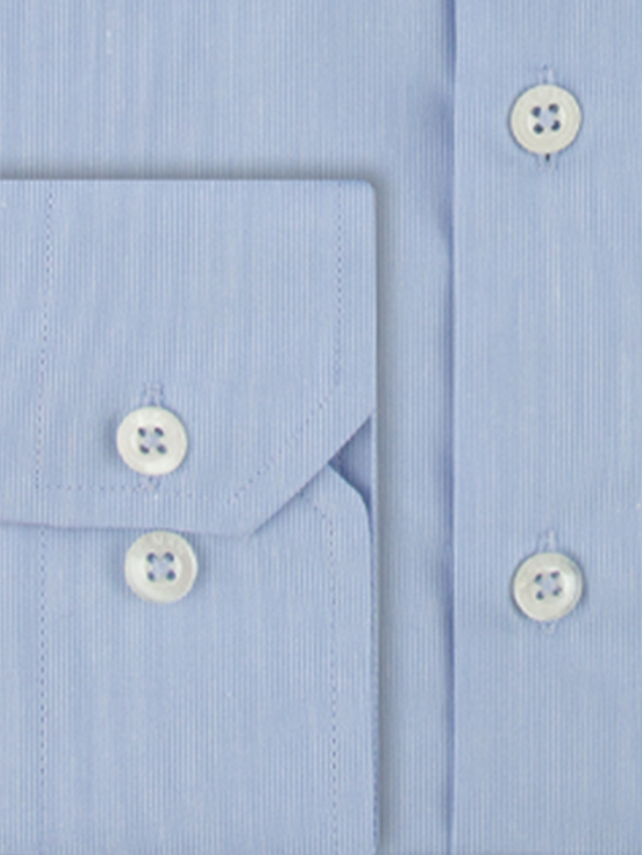 پیراهن مردانه آستین بلند آبی ال سی من 056