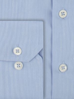 پیراهن مردانه آستین بلند آبی ال سی من 056