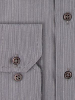 پیراهن مردانه طوسی آستین بلند ال سی من 056